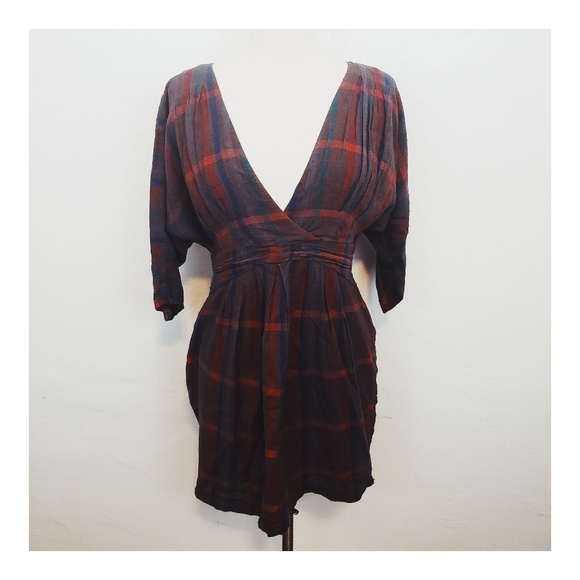 silence + noise Dresses & Skirts - Silence + Noise Plaid Dress